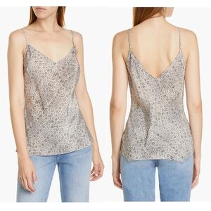 Frame - Snake Print Silk Camisole
